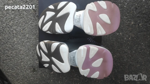 Продавам - дамски маратонки Karl Lagerfeld Chunky, снимка 8 - Маратонки - 50551945