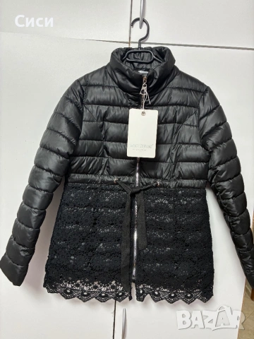 Черно яке с дантела