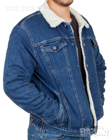 Мъжко Дънково яке 3427, снимка 8 - Якета - 51386621