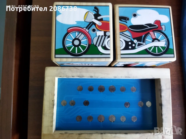 Дървени музикални кубчета, снимка 2 - Образователни игри - 54275680