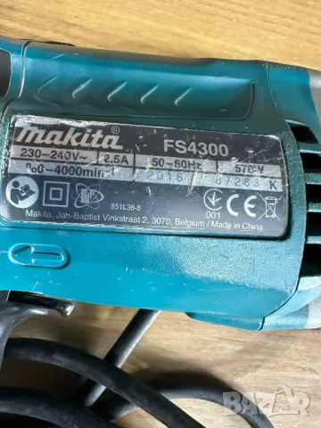 Винтоверт Makita FS4300 /570 W/, снимка 4 - Винтоверти - 47040470