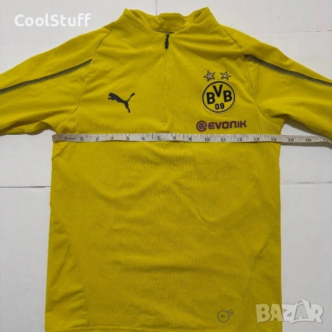 Детско Футболно Горнище Puma Borussia Dortmund BVB Размер 7-8 г, снимка 3 - Детски комплекти - 53925473