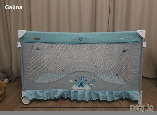 сгъваема кошара на 2нива 