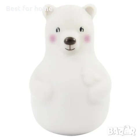 Нощна лампа Pabobo Bear Lumicolor - свети в цвета на докоснатия обект , снимка 3 - Други - 49762885