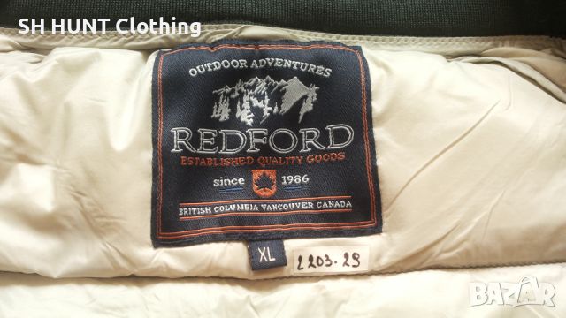 REDFORD VERMONT DOWN Jacket размер XL яке с гъши пух - 948, снимка 12 - Якета - 45319736