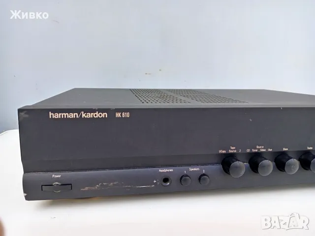 Усилвател HARMAN KARDON, снимка 3 - Ресийвъри, усилватели, смесителни пултове - 48512772