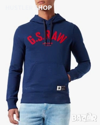 Мъжки суитшърт G-STAR. Размер XL, снимка 2 - Спортни дрехи, екипи - 53065919