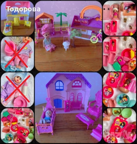 Играчки / бебе / къщи за кукли / LoL кукли