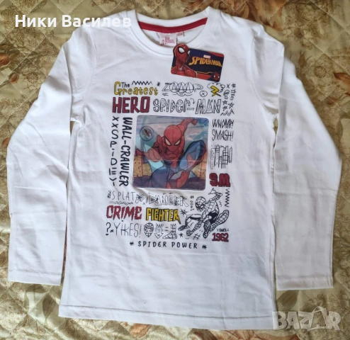 Детска блуза със Спайдермен