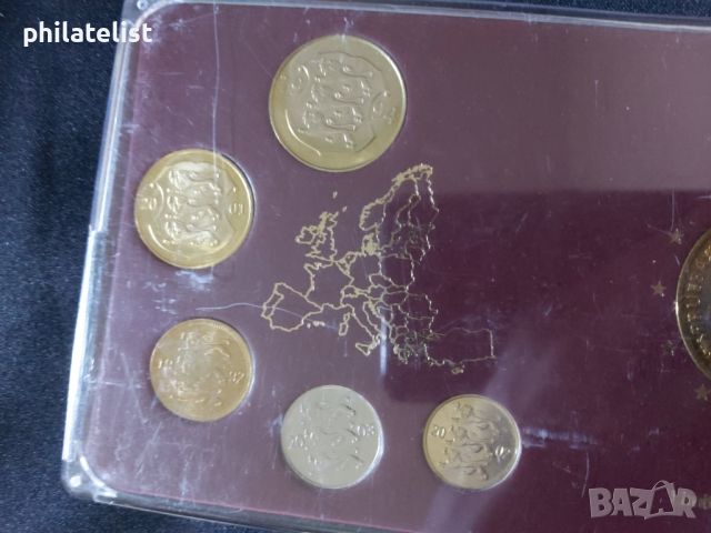 Естония 1992-2003 - Комплектен сет от 5 монети + медал , снимка 2 - Нумизматика и бонистика - 46431942