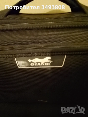 Употребяван черен туристически куфар , снимка 2 - Други - 53658532