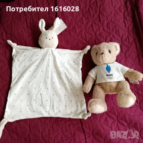 Мечето талисман на френския отбор на Олимпийските игри в Париж през 2024 г., снимка 11 - Плюшени играчки - 50176872