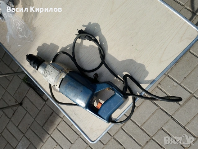 Бормашина Елпром Ловеч от соца БЗ16А , снимка 2 - Бормашини - 53788126