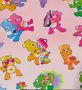 40 бр Грижовните мечета The Care Bears малки самозалепващи лепенки стикери украса картонена торта  , снимка 4