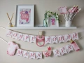 Банери и декорации за посрещане на бебе, снимка 1