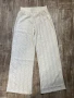 Нов бял висока талия спортно елегантен еластичен панталон , снимка 3