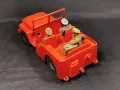 СТАРА РЕТРО ПЛАСТМАСОВА КОЛА ИГРАЧКА JEEP WILLYS, снимка 3