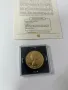 Монета 1967 Great Britian historic coins gold plated one penny, снимка 7