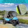 10L0L Сенник за голф количка за 2 пътници за Club Car Precedent и EZGO TXT, снимка 5
