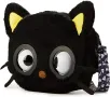 PURSE PETS Интерактивна чанта CHOCOCAT Черно коте 30+ звука мигащи очи реакции и музика Hello Kitty, снимка 2