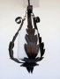 Стар полилей от ковано желязо еденичен колекция, снимка 3