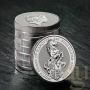 2 oz Сребърна монета, White Horse of Hanover, Queen's Beast 2020, снимка 5