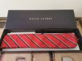 Оригинална Класическа Копринена вратовръзка,, Ralph Lauren "Italy Ръчно правена 