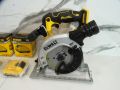 Dewalt DCS 512 / 2 x 3.0 Ah - Компактен акумулаторен циркуляр 12 V, снимка 2