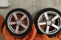Джанти 18" 5х110 с гуми + фланци, снимка 1