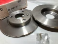 Спирачни дискове BREMBO за Ситроен Саксо и АХ / CITROEN Saxo, AX, снимка 2