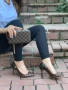 обувки на ток louis vuitton gucci, снимка 3