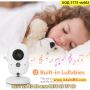 Безжичен видео бебефон с камера и монитор - КОД 3775 vb602, снимка 4
