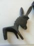 бронзова фигурка Walter Bosse Donkey Brass Figurine Pen Holder, Austria, 1950s, снимка 3