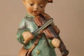 Немска порцеланова фигурка ''Goebel Hummel Figurine, Celestial Musician Violin Angel''188, снимка 3