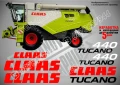 CLAAS Mega 360  стикери надписи, снимка 18
