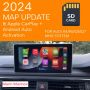 Audi 2023 MMI 3G+ HN+ Navigation Update Sat Nav Map SD Card A1/A4/A5/A6/A7/A8/Q3, снимка 1