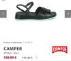 CAMPER - черни сандали №40, снимка 3