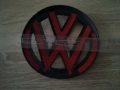 предна емблема Volkswagen черен гланц за Touareg 15 см, снимка 2