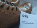 Чисто нови кожени боти ASOS Brogue, снимка 1