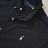 POLO Ralph Lauren FeatherWeight Mesh Pique Cotton Mens Size 2XL НОВО! ОРИГИНАЛ! Мъжка Риза!, снимка 5 - Ризи - 45734035