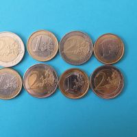Лот колекция от 1 и 2 евро монети, снимка 1 - Нумизматика и бонистика - 45762022