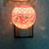 Нощни лампи 2 керамични комплект, снимка 2 - Лампи за стена - 45557827