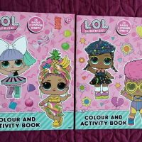 Интерактивни книжки за свързване, рисуване, оцветяване и др.на LOL SURPRISE , снимка 1 - Детски книжки - 45002219