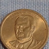 Монета 1 долар GERALD FORD 38 президент на САЩ за КОЛЕКЦИОНЕРИ 44886, снимка 4 - Нумизматика и бонистика - 45397571