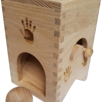  Дървена кутия за сортиране образователна играчка Монтесори за малки деца, снимка 1 - Образователни игри - 44975765