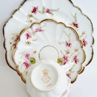 Колекционерски троен комплект Blyth Porcelain Company, Diamond China., снимка 9 - Антикварни и старинни предмети - 45528858
