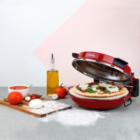 Печка Фурна за пица Пицарка H.Koenig 1200W с 2 реотана отгоре и отдолу диаметър за пица 32 см, снимка 5 - Печки, фурни - 45299222
