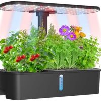 Нова Уникална Хидропонна Система Yoocaa: 98 LED, 12 Растения Наведнъж, снимка 1 - Други - 45224112