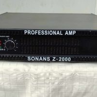 Предусилвател Sonans Z-2000, снимка 3 - Ресийвъри, усилватели, смесителни пултове - 46201169
