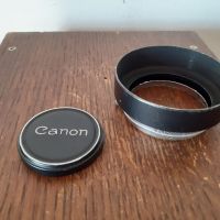 Метален сенник Canon OEM Shade W-60-A f/R & FL 35mm f/2.5 w 58mm, снимка 7 - Чанти, стативи, аксесоари - 45794992